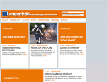 Tablet Screenshot of langenfelder.stadtmagazin-online.de